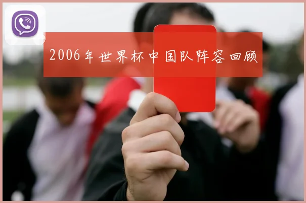 2006年世界杯中国队阵容回顾